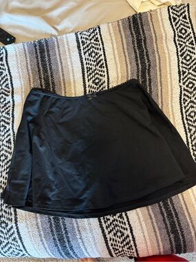 Black Skater Skirt with shorts